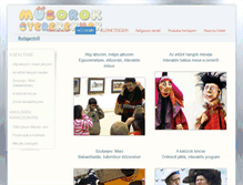 Tablet Screenshot of gyerekmusor.com